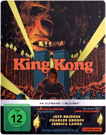 King Kong (steelbook) [Blu-Ray 4K]+[Blu-Ray]