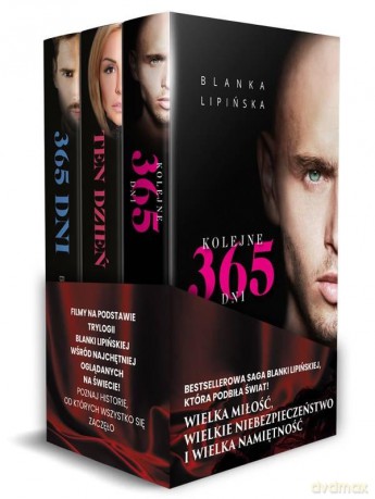 Pakiet: 365 dni - Blanka Lipińska [3xKSIĄŻKA]