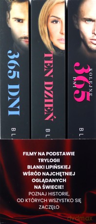 Pakiet: 365 dni - Blanka Lipińska [3xKSIĄŻKA]
