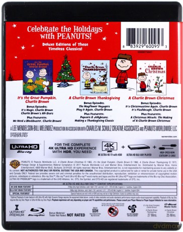 Peanuts: Holiday Collection [BOX] [3xBlu-Ray 4K]+[3xBlu-Ray]