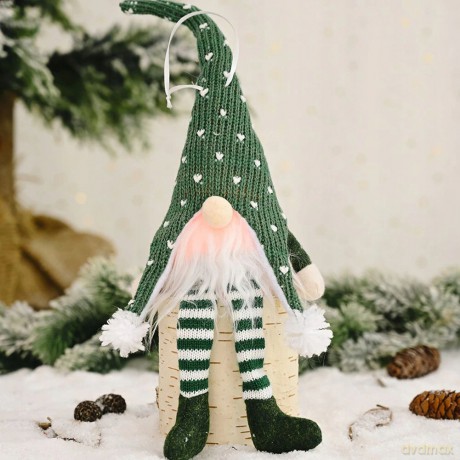 Skrzat LED bożonarodzeniowy, świąteczny z zawieszką 40x10 cm [FIGURKA]