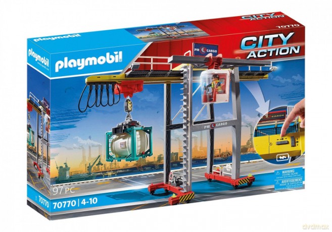 City Action 70770 Suwnica z kontenerami [KLOCKI]