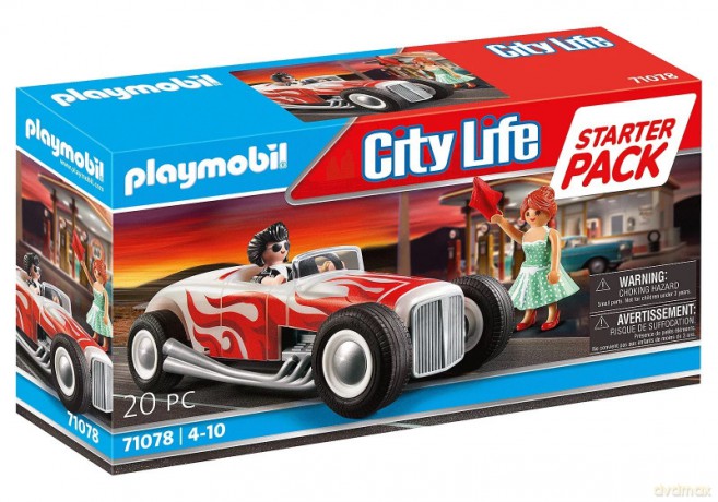 City Life 71078 Zestaw startowy Hot Rod [KLOCKI]