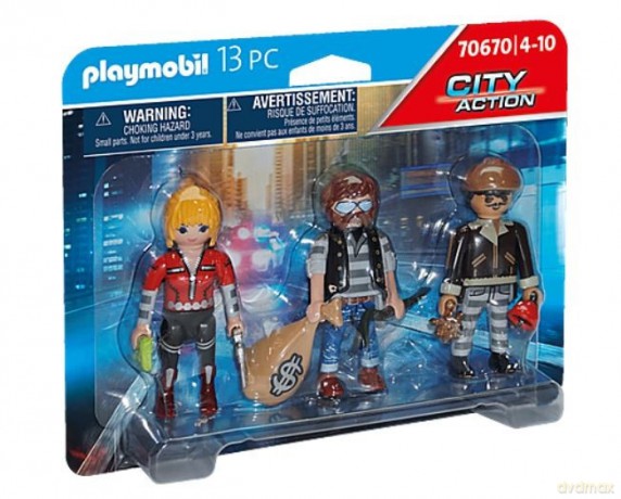 Zestaw figurek City Action 70670 Złodzieje [FIGURKA]