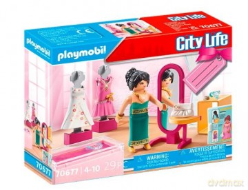 Zestaw figurek City Life 70677 Zestaw upominkowy Stylowy butik [FIGURKA]