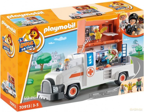 Zestaw figurek DUCK ON CALL 70913 Pojazd pogotowia ratunkowego [FIGURKA]