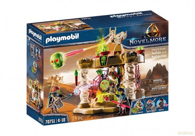 Zestaw figurek Novelmore 70751 Salahari Sands - Świątynia armii szkieletów [FIGURKA]