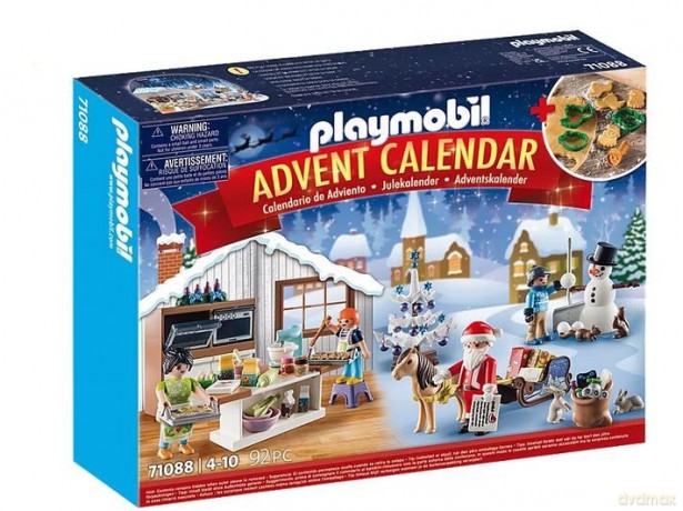 Zestaw z figurkami Christmas 71088 Kalendarz adwentowy Świąteczne wypieki [FIGURKA]