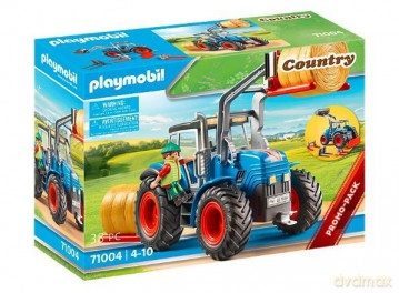 Zestaw z figurkami Country 71004 Duży traktor z akcesoriami [KLOCKI]