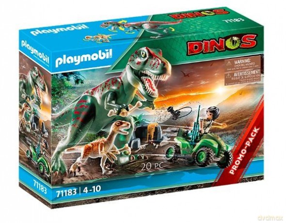 Zestaw z figurkami Dinos 71183 Atak T-Rexa [FIGURKA]