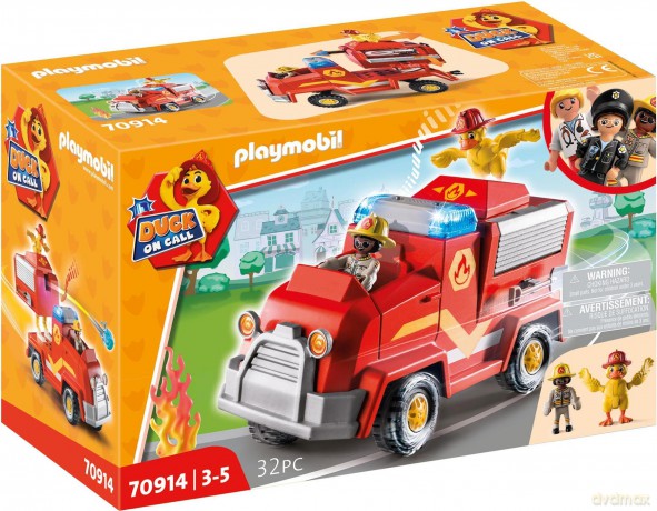 Zestaw z figurką DUCK ON CALL 70914 Wóz strażacki [FIGURKA]