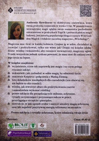 Księga skutecznych zaklęć początkującej czarownicy - Ambrosia Hawthorne [KSIĄŻKA]
