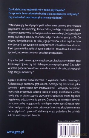 Mózg psychopaty - James Fallon [KSIĄŻKA]