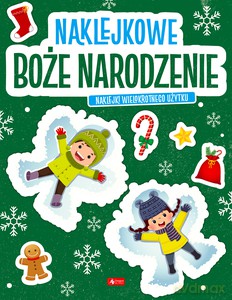 Naklejkowe Boże Narodzenie [KSIĄŻKA]