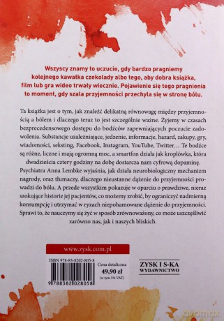 Niewolnicy dopaminy. Jak odnaleźć równowagę w epoce obfitości - Anna Lembke [KSIĄŻKA]