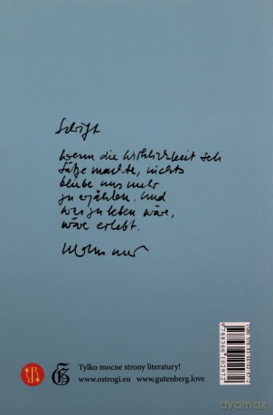 Poza zasięgiem wzroku - Klaus Merz [KSIĄŻKA]