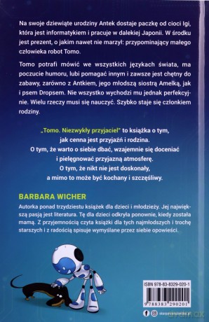Tomo. Niezwykły przyjaciel - Barbara Wicher [KSIĄŻKA]