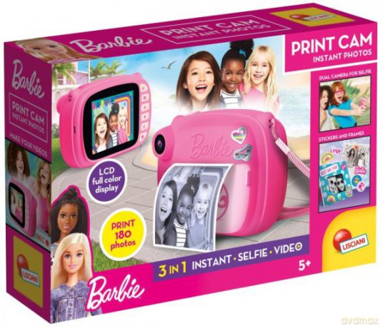 Aparat PRINT CAM Barbie 97050 LISCIANI
