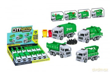 Auto miejskie 12cm mix 126574