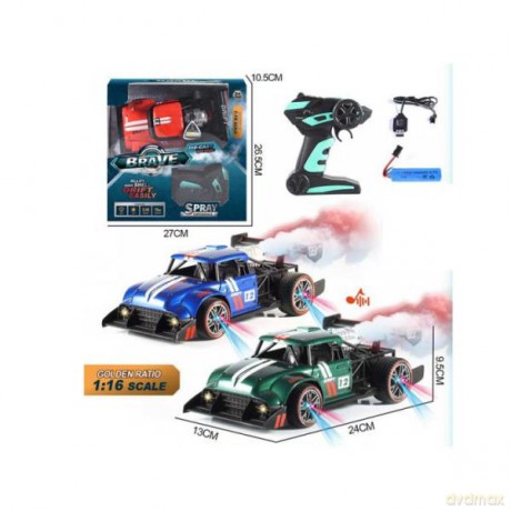 Auto na radio z efektem dymu 1006836 mix