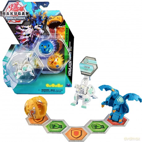 Bakugan Evolutions: zestaw startowy 75 p4 6064656 Spin Master [FIGURKA]