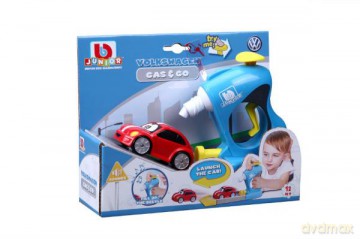 Bburago junior 88608 VW Beetle z wyrzutnią i dźwiękami