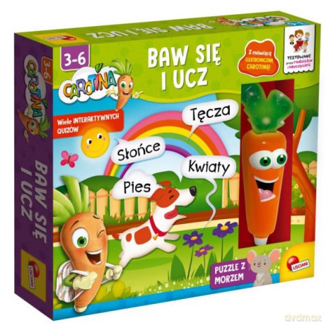 Carotina Baw się i ucz 92666 LISCIANI [GRA]