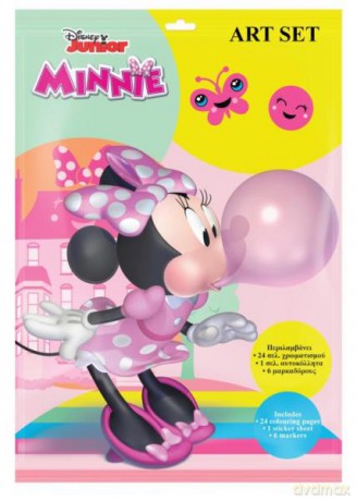 Diakakis Kolorowanka z naklejkami Minnie