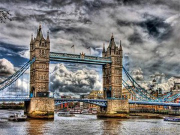 Diamentowa mozaika Most London Bridge 60629