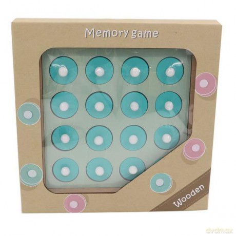 Drewniana gra Memory 127311 mix [GRA]