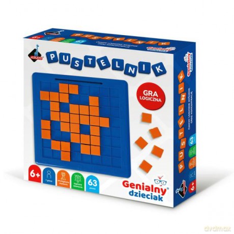 Genialny dzieciak PUSTELNIK gra logiczna 118499 [GRA]