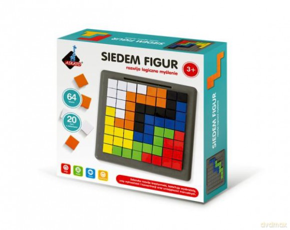 Genialny dzieciak SIEDEM FIGUR gra logiczna 118482 [GRA]