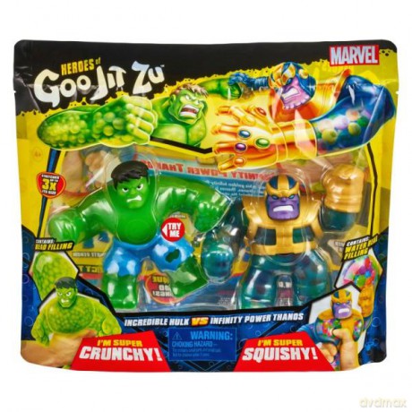 Goo Jit Zu Figurki Marvel Hero Hulk vs Thanos 41298 [FIGURKA]