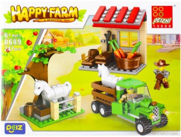 Klocki konstrukcyjne 247el Farma 482587 [KLOCKI]