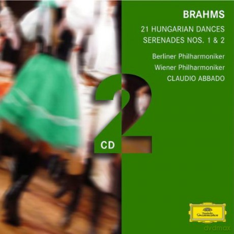Claudio Abbado: Brahms:21 Hungarian Dances,Serenades [2CD]