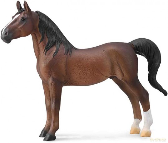 Koń ogier American Saddlebred kasztanowy 88954 COLLECTA [FIGURKA]