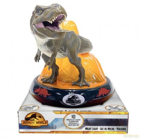 Lampka nocna 3D 25cm Jurassic World JP00002 Kids Euroswan