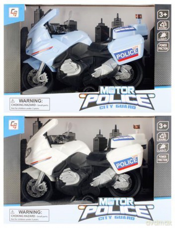 Motocykl Policyjny światło i dźwięk 502196 mix