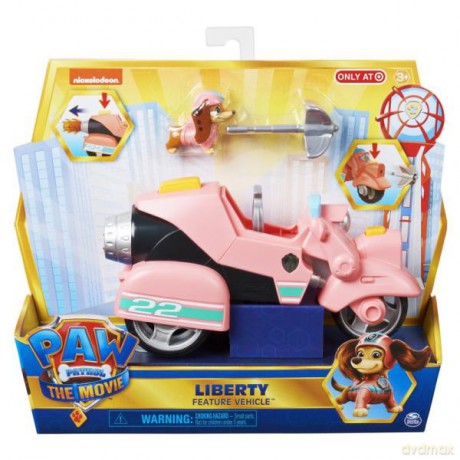 PAW PATROL Psi Patrol Film: Pojazd Liberty Feature Vehicle Deluxe p4 6060886 Spin Master [FIGURKA]