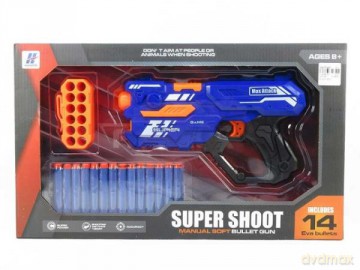 Pistolet wyrzutnia na strzałki pociski piankowe BBRO6425