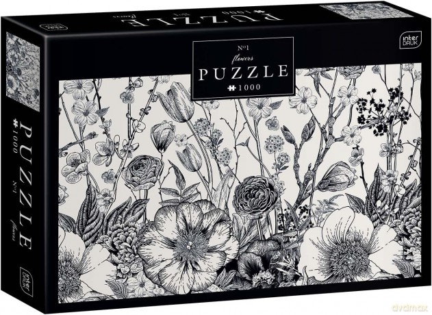 Puzzle 1000 el. Flowers 1 [PUZZLE]