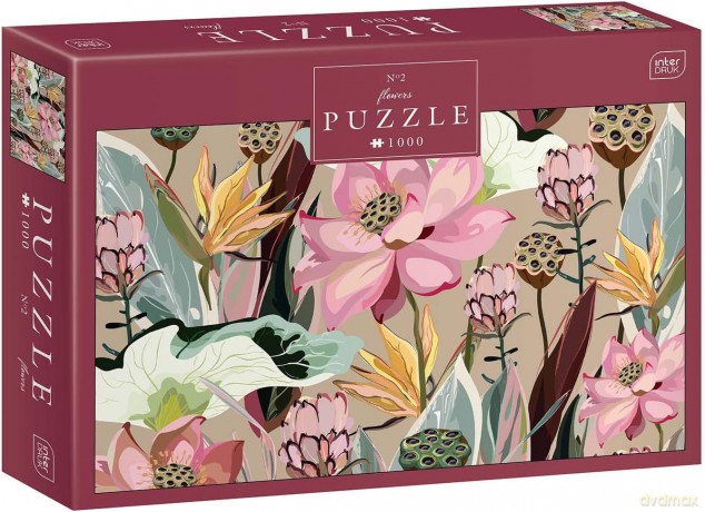 Puzzle 1000 el. Flowers 2 [PUZZLE]