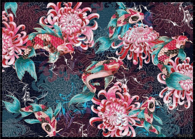 Puzzle 1000 el. Secret Garden 4 [PUZZLE]