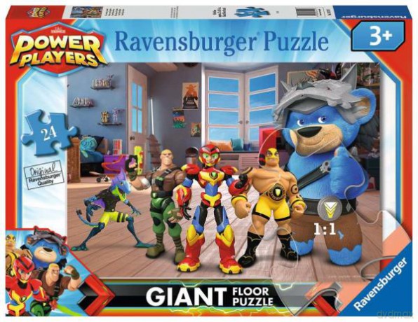 Puzzle 24el podłogowe Power Players Giant 031191 [PUZZLE]