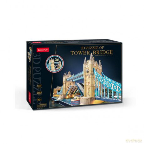 Puzzle 3D Tower Bridge LED L531h Cubic Fun [PUZZLE]