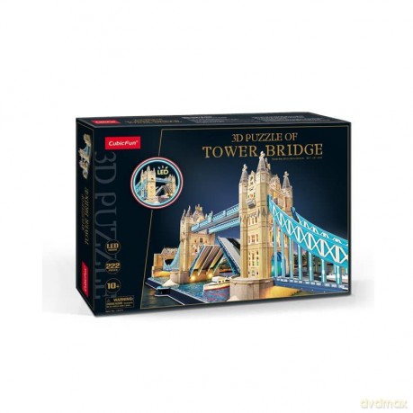 Puzzle 3D Tower Bridge LED L531h Cubic Fun [PUZZLE]