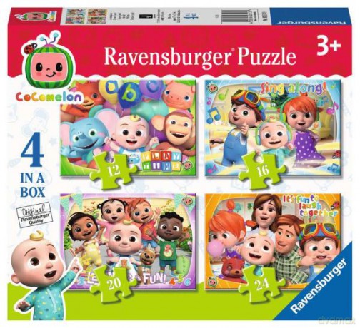 Puzzle 4w1 Cocomelon 031139 [PUZZLE]