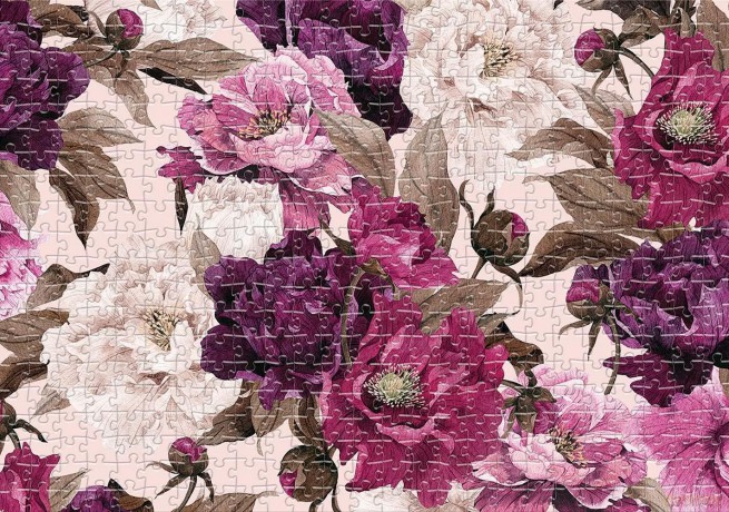 Puzzle 500 el. Flowers 1 [PUZZLE]
