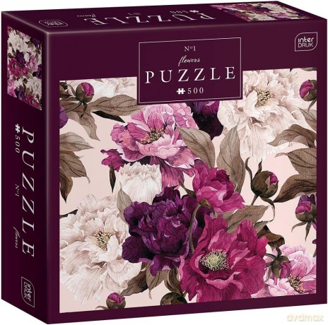 Puzzle 500 el. Flowers 1 [PUZZLE]