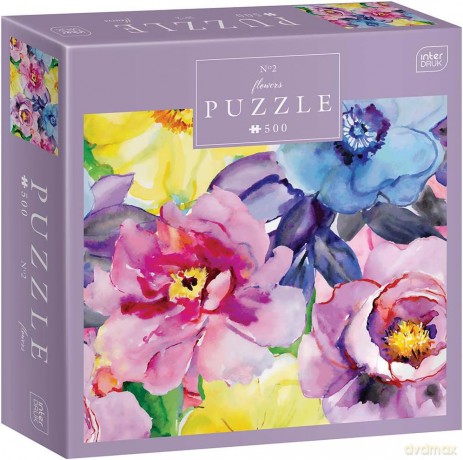 Puzzle 500 el. Flowers 2 [PUZZLE]